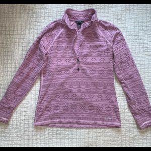 Eddie Bauer Fleece Quarter Zip Sweater